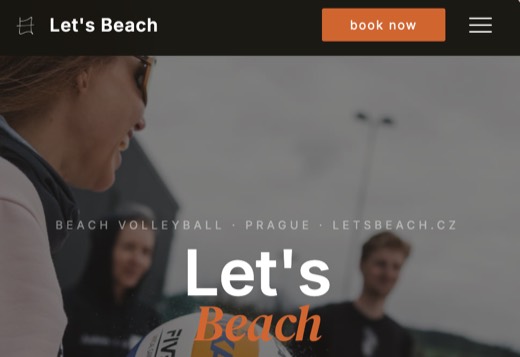 Náhled webu letsbeach.cz